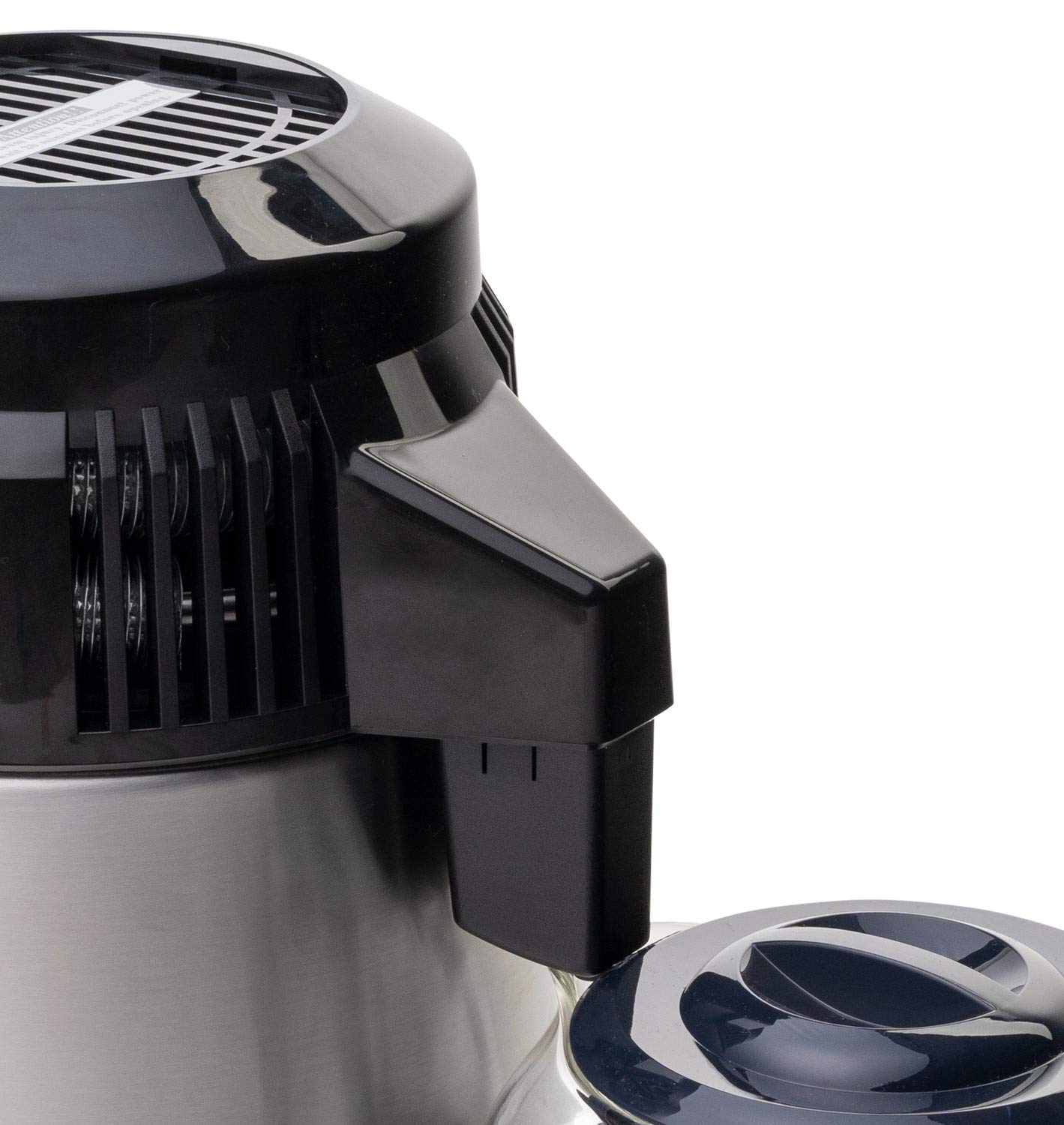 Stainless Steel Countertop Water Distiller with Glass Collection - Pure Water for Home, Office, and Emergency Preparedness