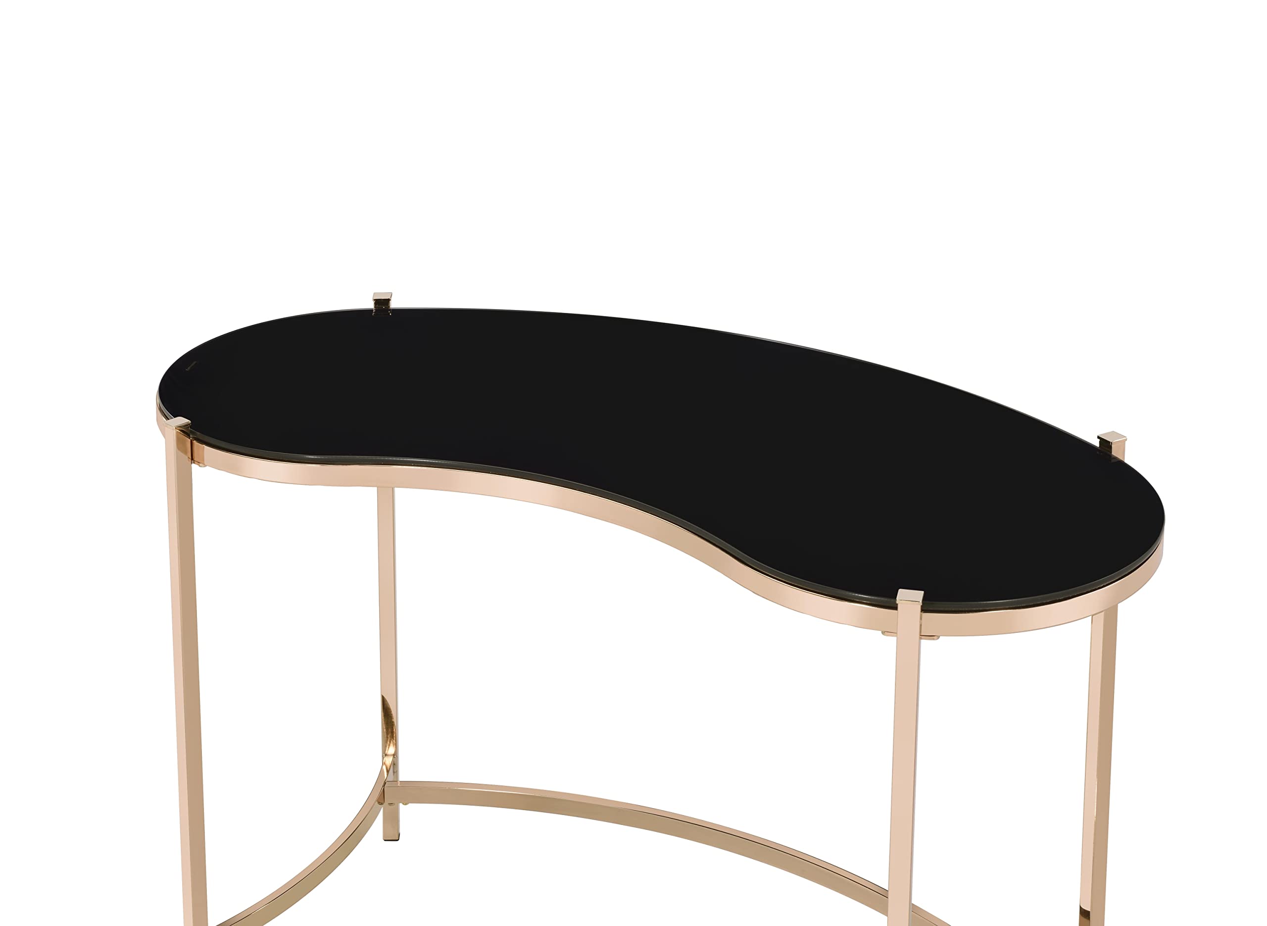 Modern Computer Desk & Sofa Table - Black Console Table for Living Room, Hallway, or Office - Perfect for Work, Snacks, and Home Decor