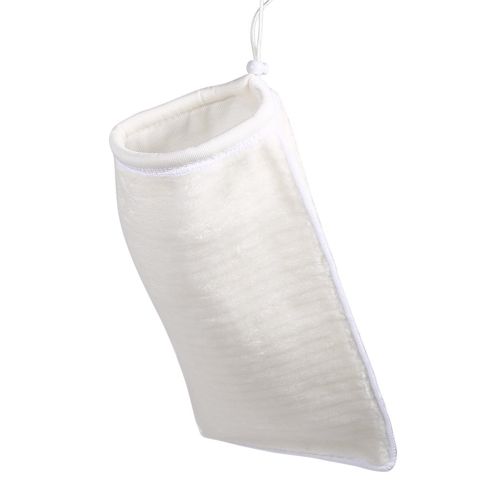 03 Filter Socks - Premium Marine Sump Filter Bags for Aquariums & Fish Tanks - Washable Cotton Filter Bags with Drawstring - Ideal for Home Aquarium, Pond, and Saltwater Tank Filtration Systems