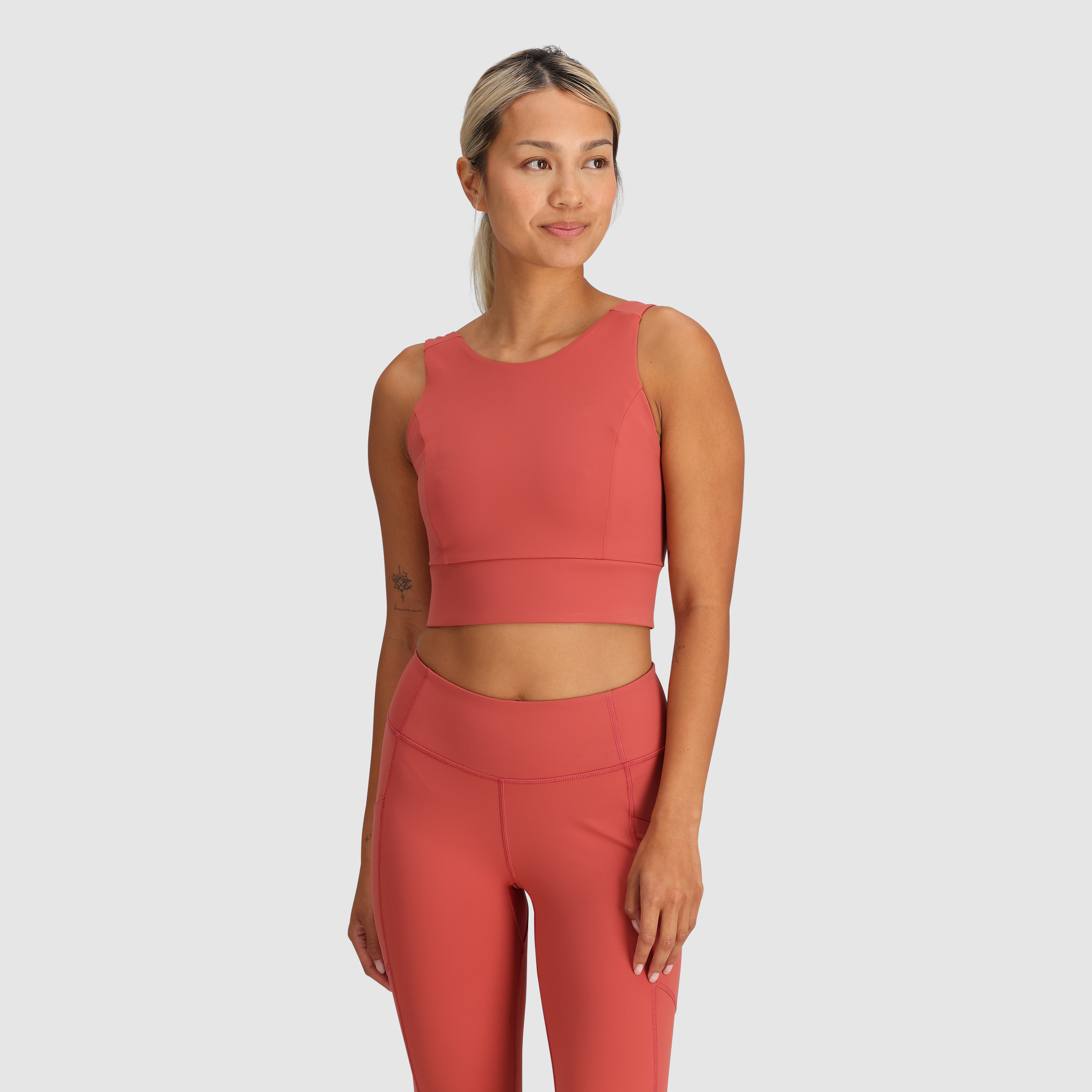 Women's Vantage Crop Top - Breathable Workout Shirt for Yoga, Running & Gym | Trendy Athletic Tank Top for Women