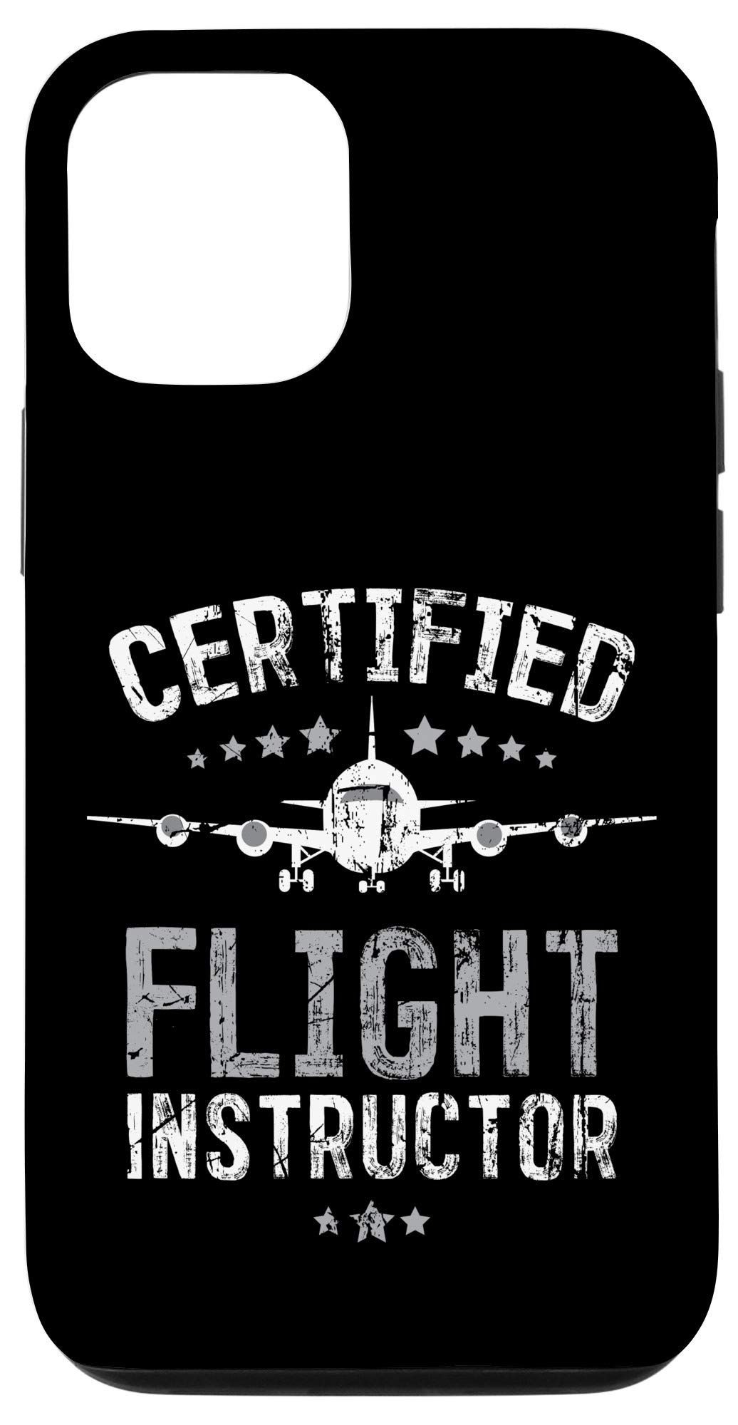 iPhone 12/12 Pro Aviation Certified Flight Instructor Case - Premium Protective Cover for Pilots & Flight Students - Perfect for Flight Training & Cockpit Use