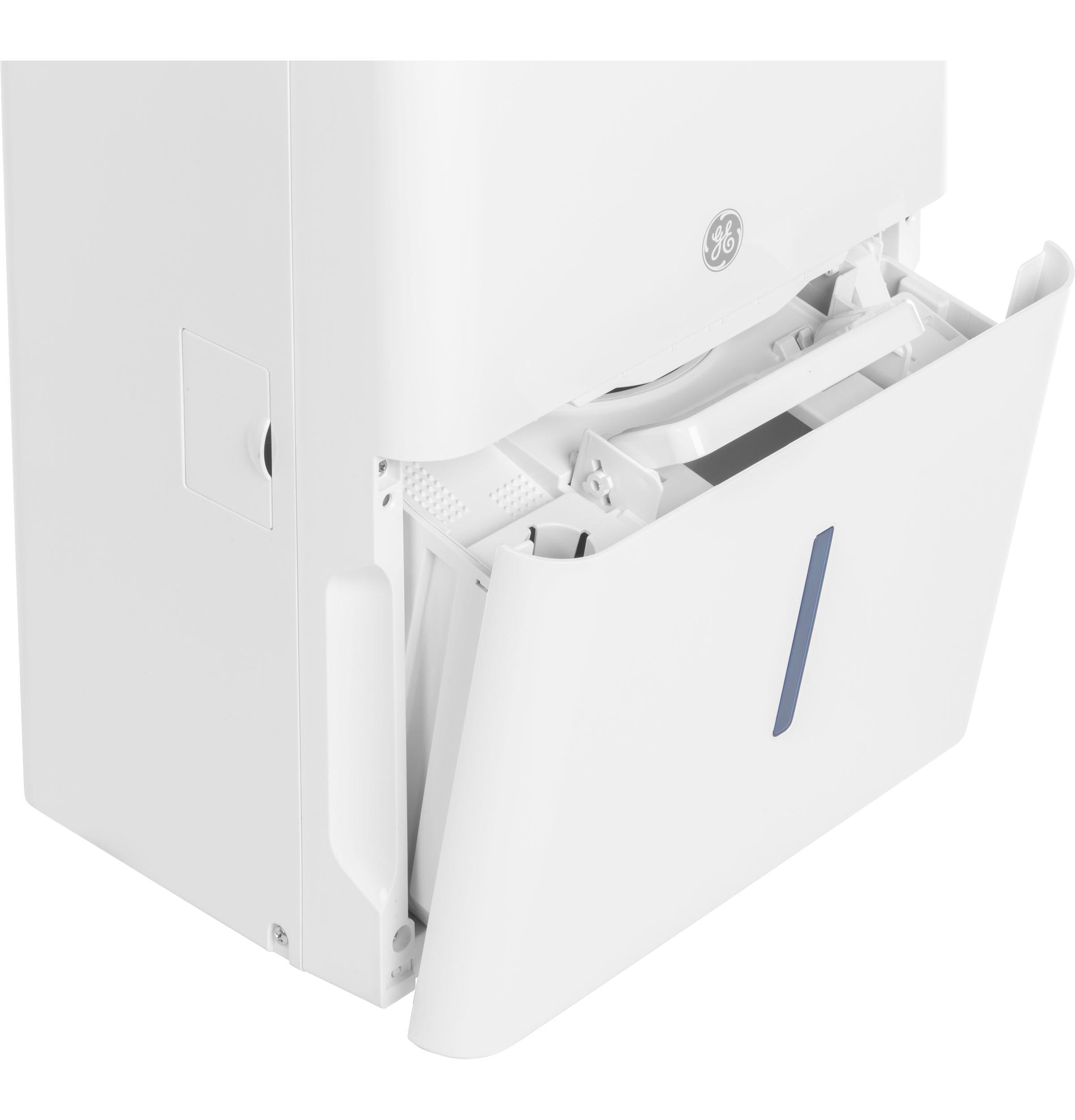 GE Appliances ADHR35LB 35-Pint Energy Star Portable Dehumidifier with Smart Dry Technology - Ideal for Basements, Bedrooms & High Humidity Areas