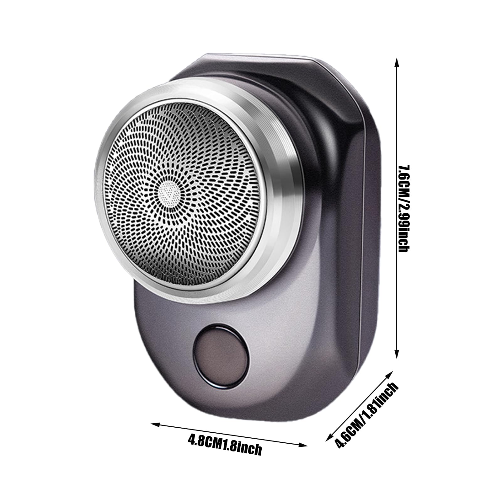 Premium Rechargeable Electric Shaver for Men - Wet & Dry Use, Waterproof, Anti-Slip Grip, Travel-Friendly - Perfect for Home, Gym, and Business Trips