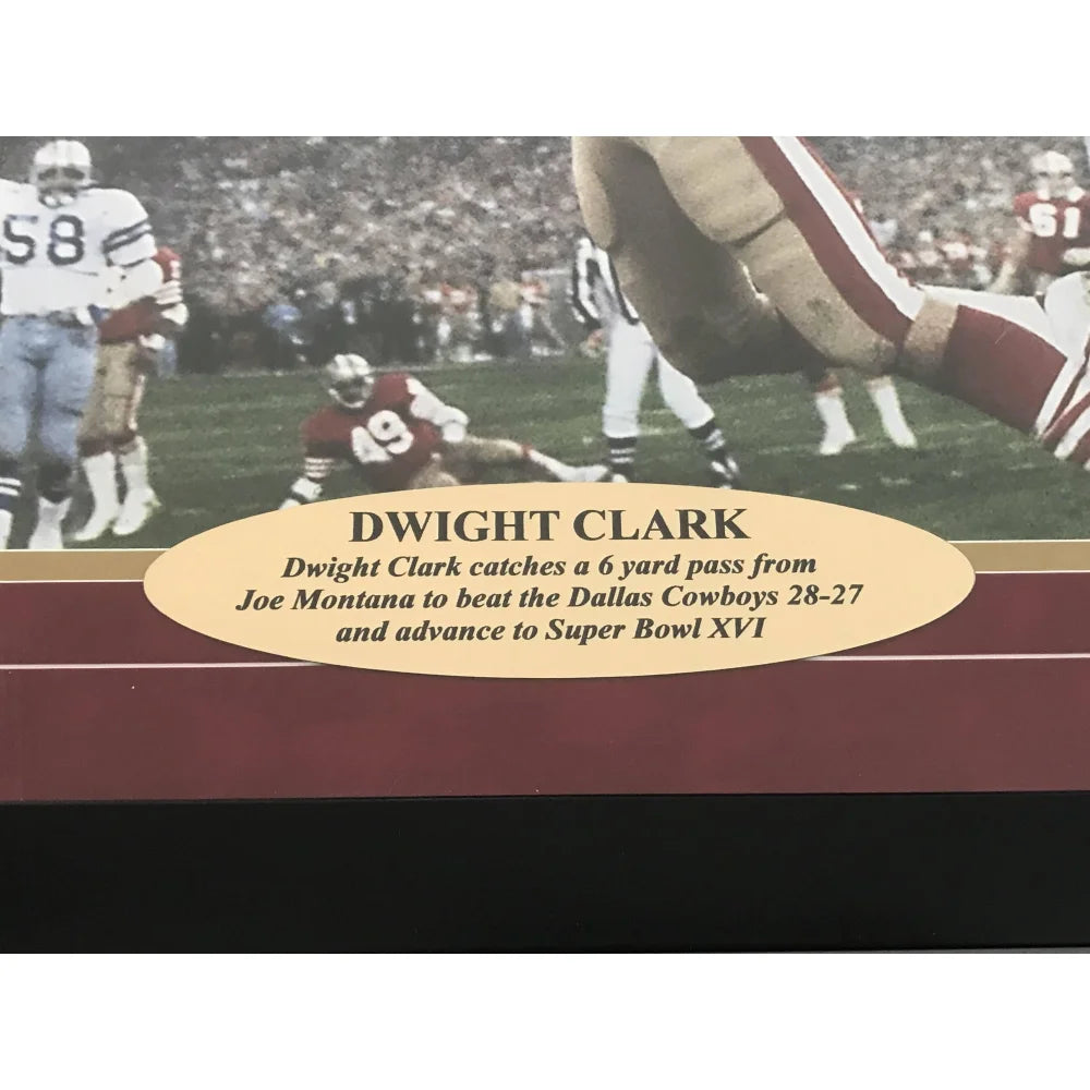 Dwight Clark Autographed 