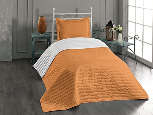 Orange and White
