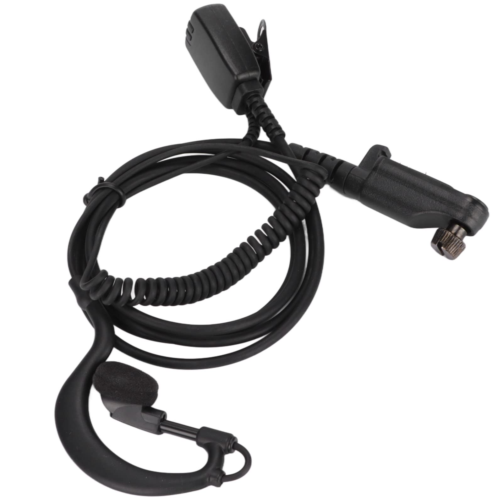 Yunseity Acoustic Tube Earpiece Headset for Hytera PD600 PD602 PD605 PD662 PD665 PD680 PD682 PD685 X1e X1p - 2 Way Radio Walkie Talkie PTT Headset - Perfect for Security, Event Staff & Construction Communication