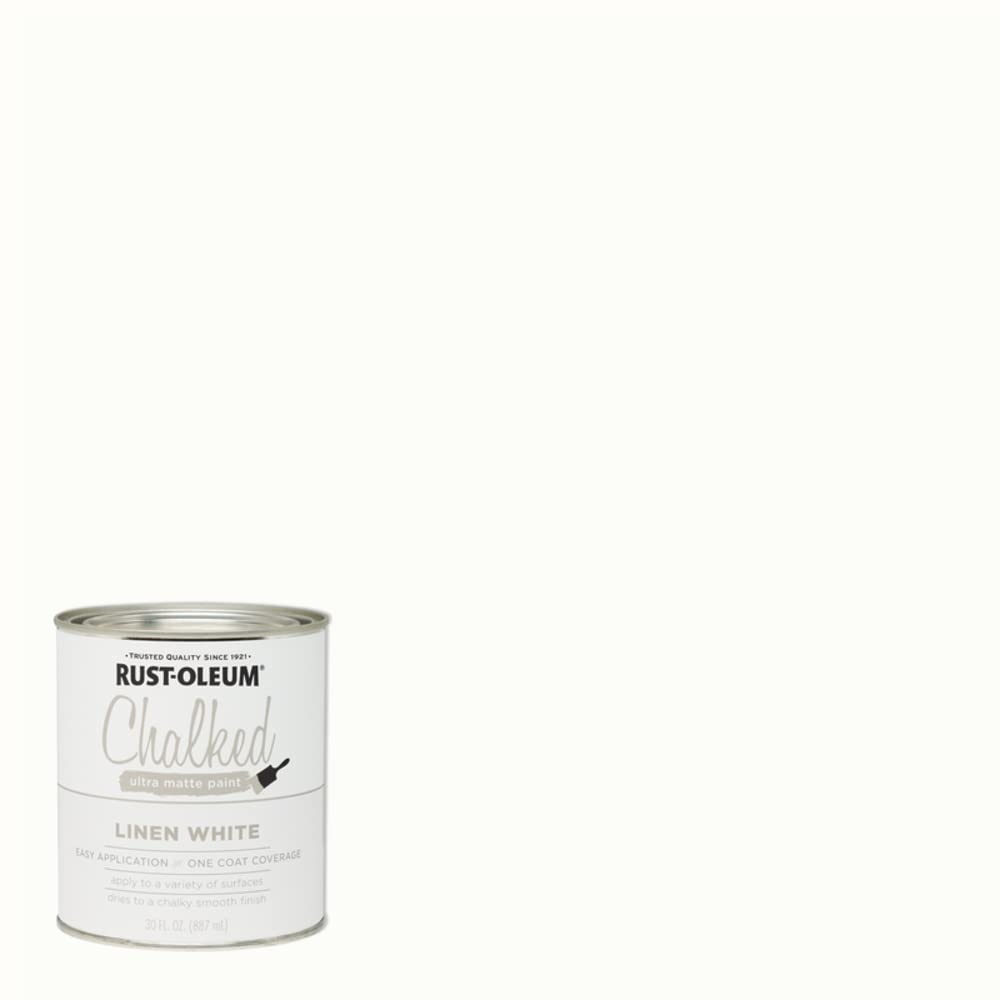 Annie Sloan Chalk Paint in Pure White (30 oz) - Premium Matte Finish for Furniture, Cabinets & DIY Home Decor Projects