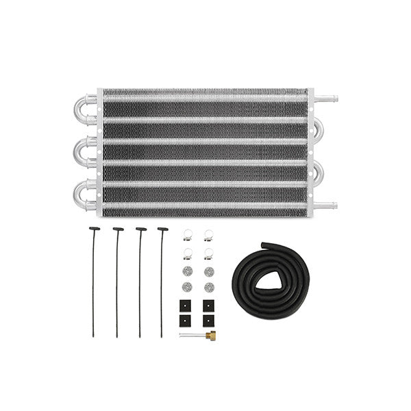 Mishimoto Universal Transmission Cooler - High Performance Aluminum Radiator for Cars & Trucks - Perfect for Off-Road, Towing & Racing Applications
