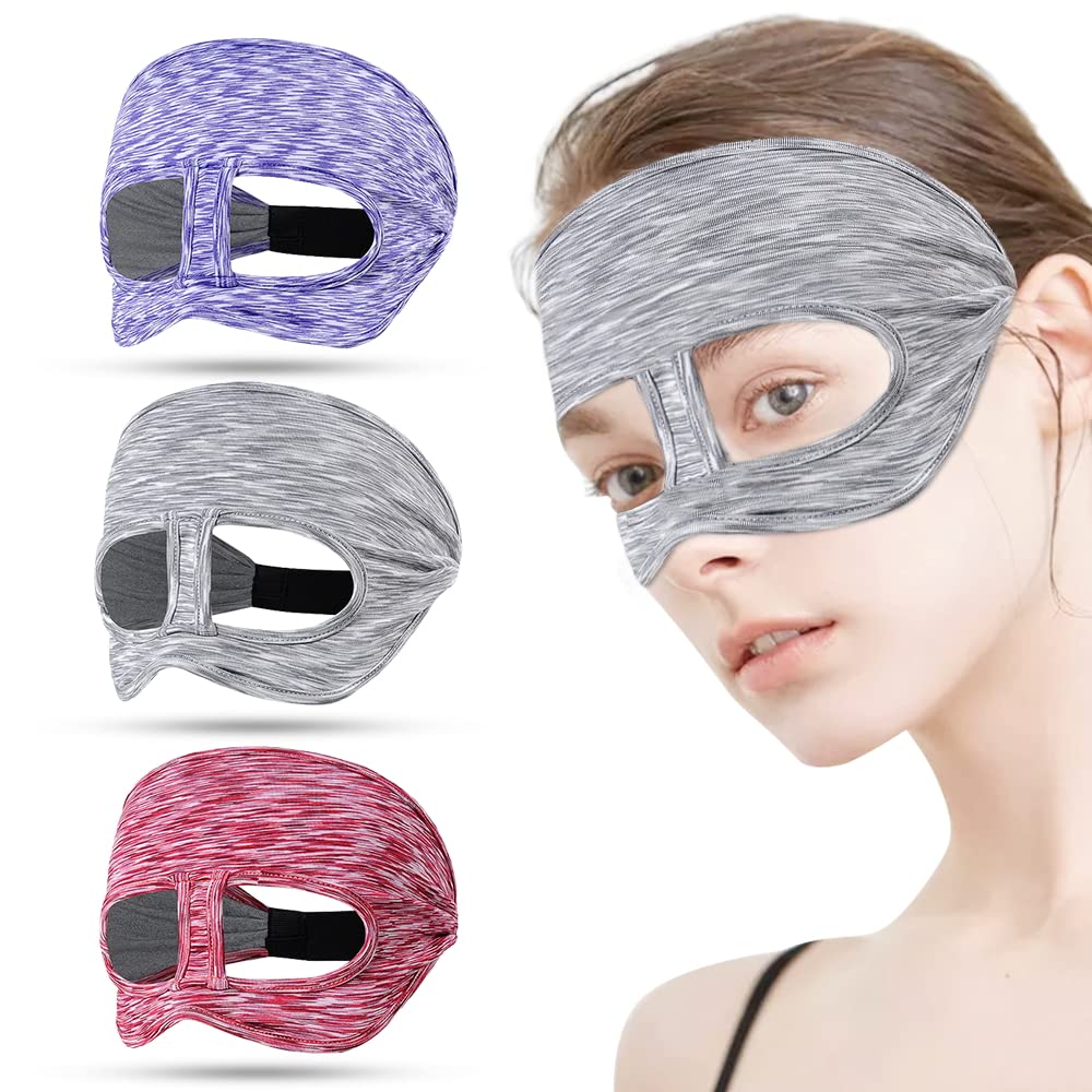 VakiReyy 3-Pack Breathable VR Face Cover & Sweat Band for Oculus Quest 2 - Comfortable VR Eye Mask for Workouts, Gaming & Virtual Reality - Perfect for Fitness, Beat Saber & Active VR Sessions