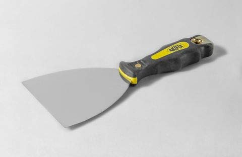 Akifix 12cm Stainless Steel Spatula - Durable Kitchen Tool for Baking, Cooking, and Cake Decorating - Perfect for Home Chefs and Professional Bakers