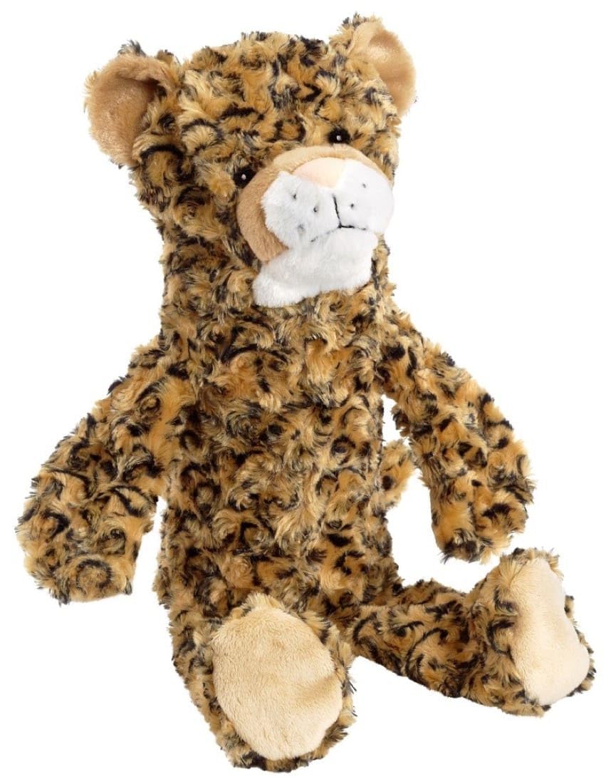 Fun Soda Pop Critters Cheetah Dog Toy - Durable Chew Toy for Small & Medium Dogs - Perfect for Playtime, Training & Teething Relief