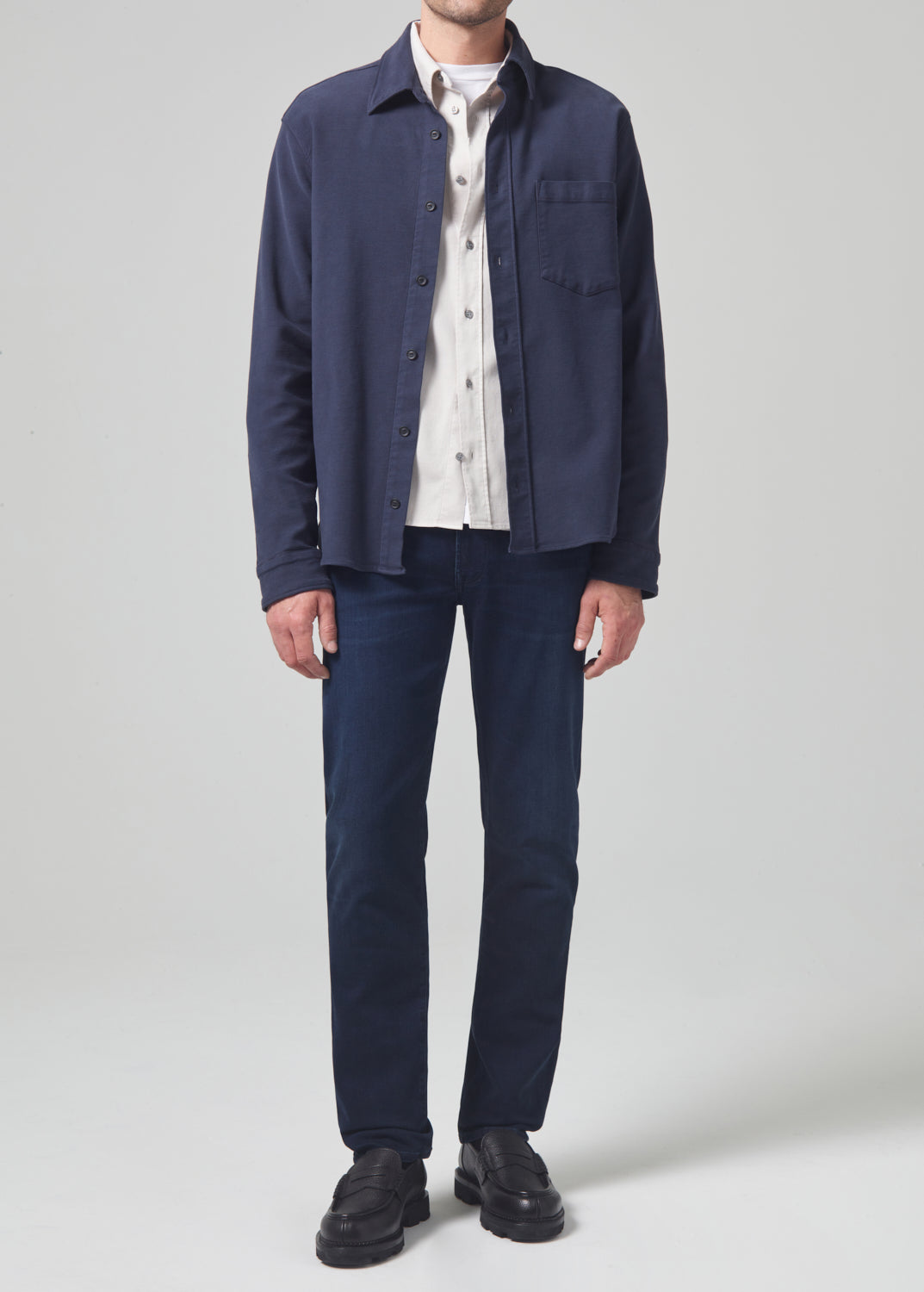 ADLER TAPERED CLASSIC IN BLUE WING - Premium Men's Slim Fit Dress Pants for Business & Formal Occasions