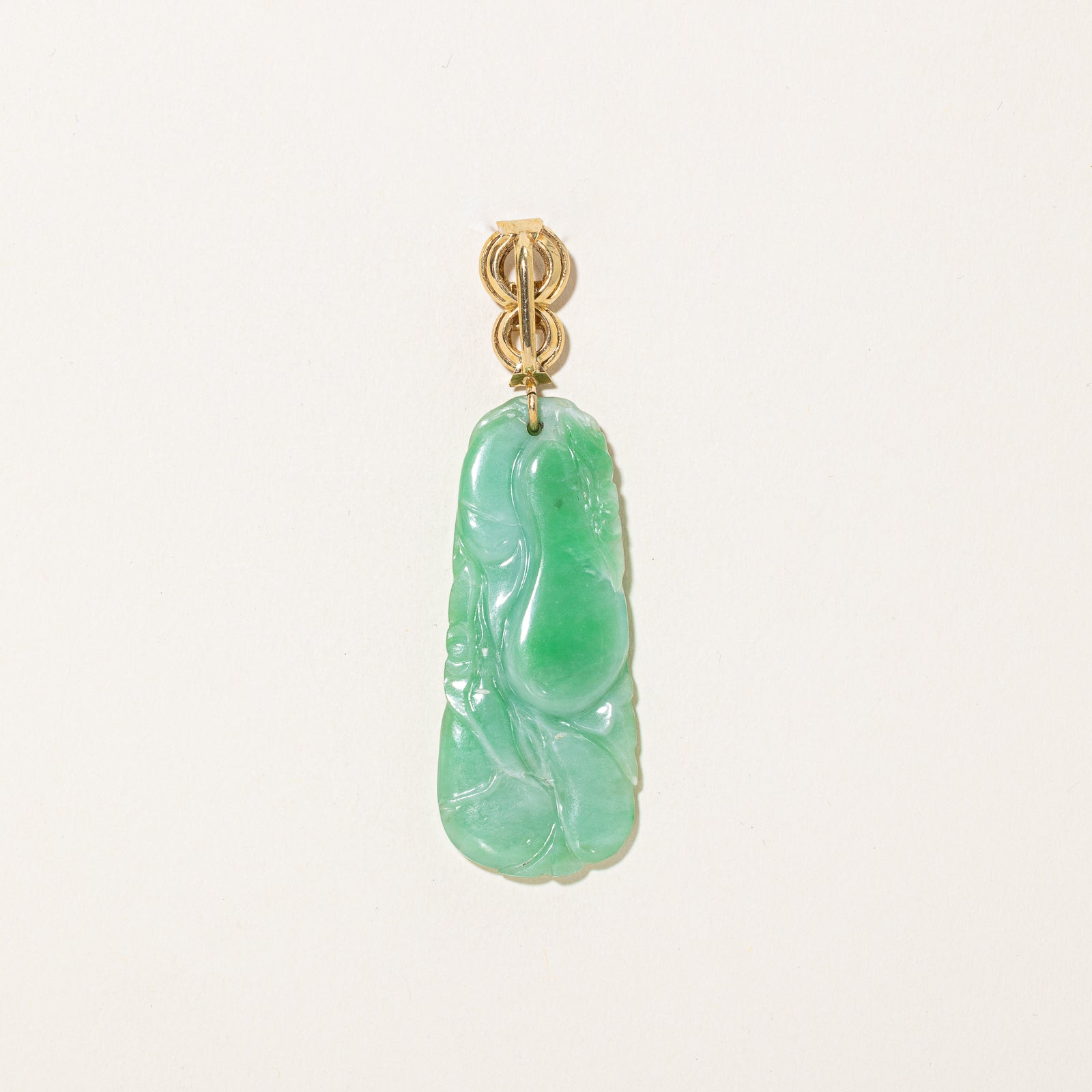 36.00ct Natural Jadeite & 0.38ct Diamond Pendant Necklace - Elegant Jewelry Gift for Women, Perfect for Weddings, Anniversaries & Special Occasions