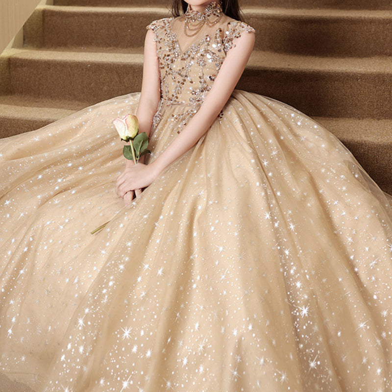 **Girls Birthday Princess Dresses - Elegant Pageant Gowns for Parties, Photo Shoots & Special Occasions**
