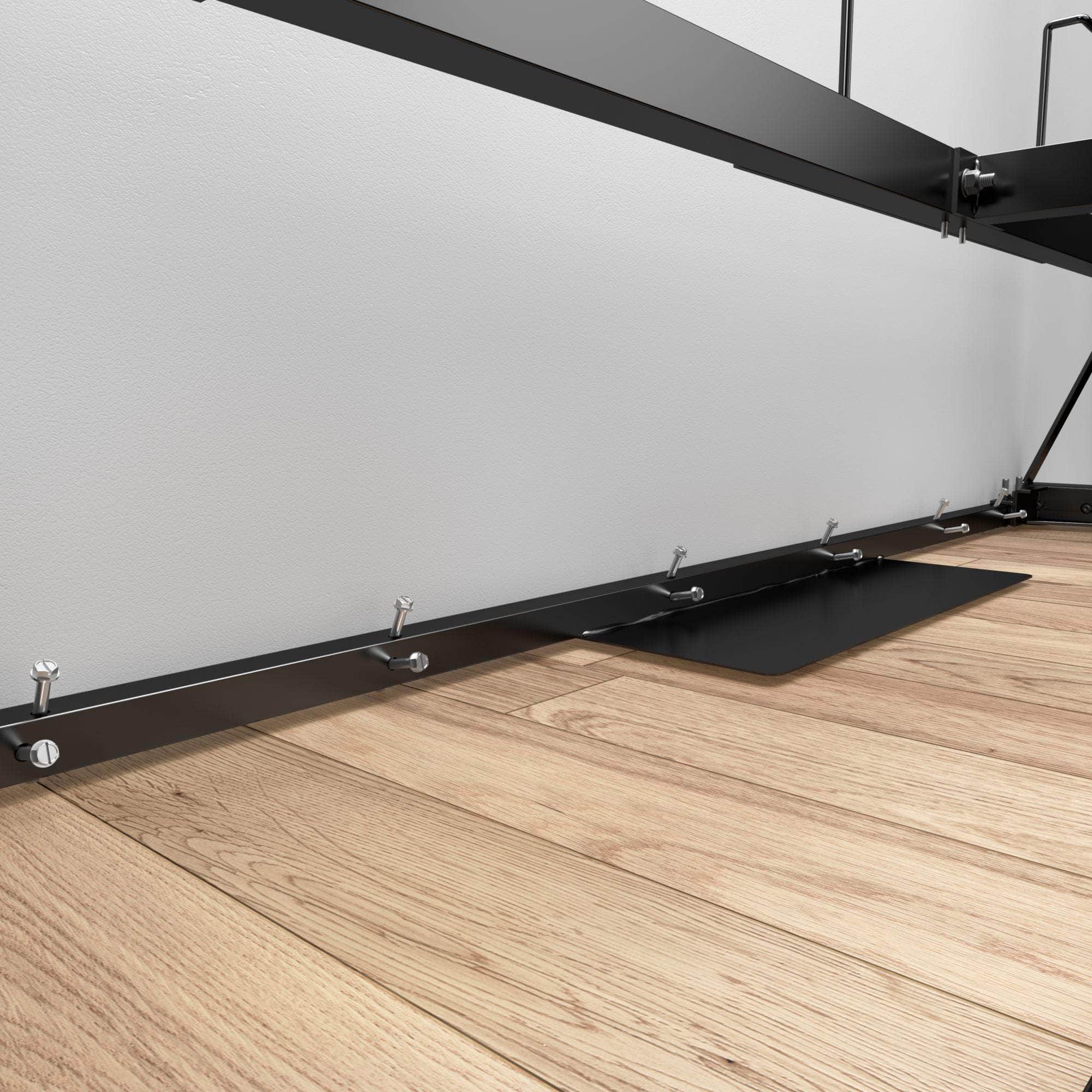 Pur Full Murphy Wall Bed with Storage - 120
