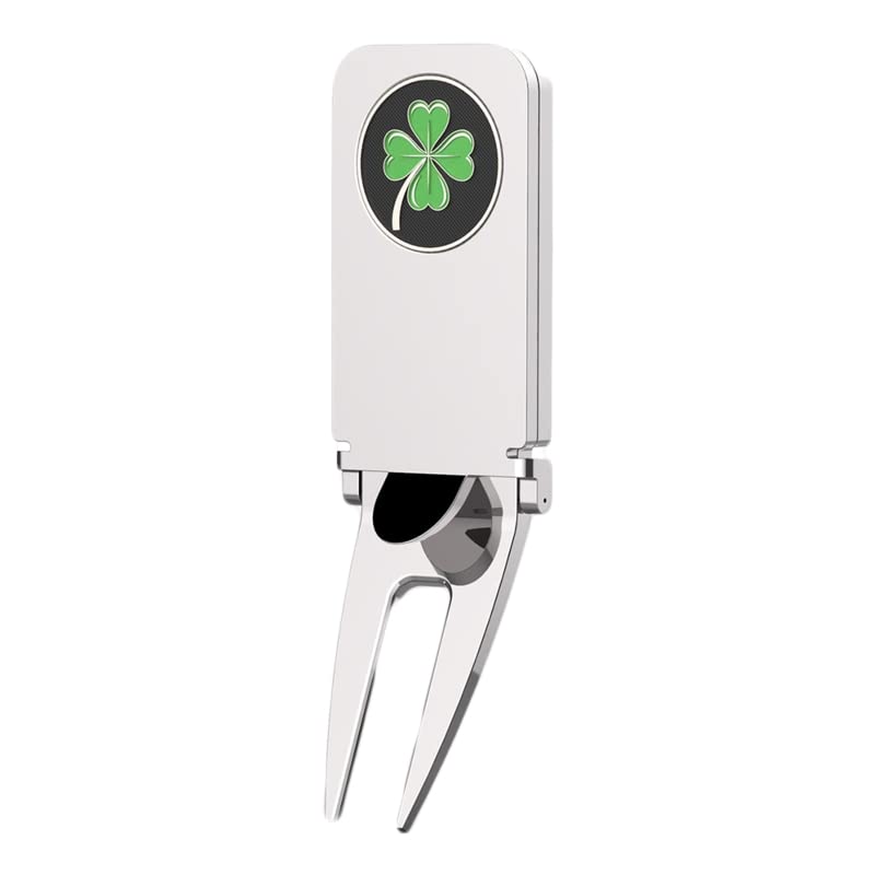 Premium Portable Ceramic Cigar Ashtray & Holder - Compact Travel Cigarette Stand with Golf Divot Tool - Perfect for Golf Carts, Travel, and Outdoor Smoking Accessories