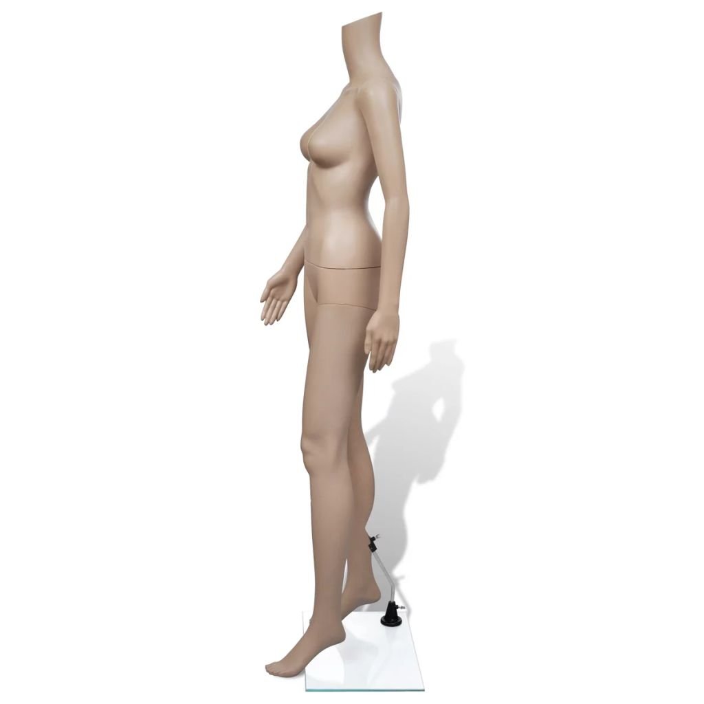 Realistic Adjustable Female Mannequin - Headless Full Body Display Model with Detachable Parts for Clothing Boutique, Fashion Store & Window Display