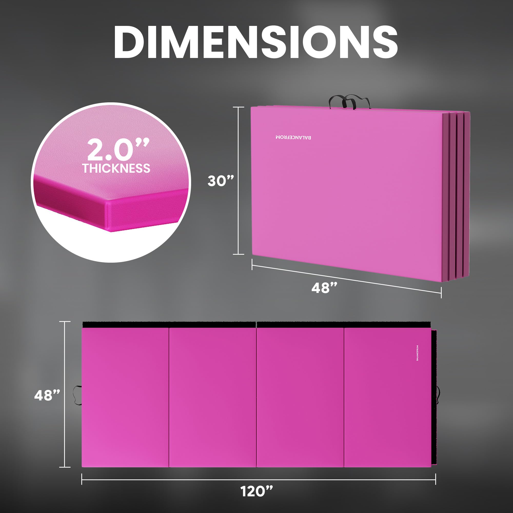 BalanceFrom 4'x10'x2