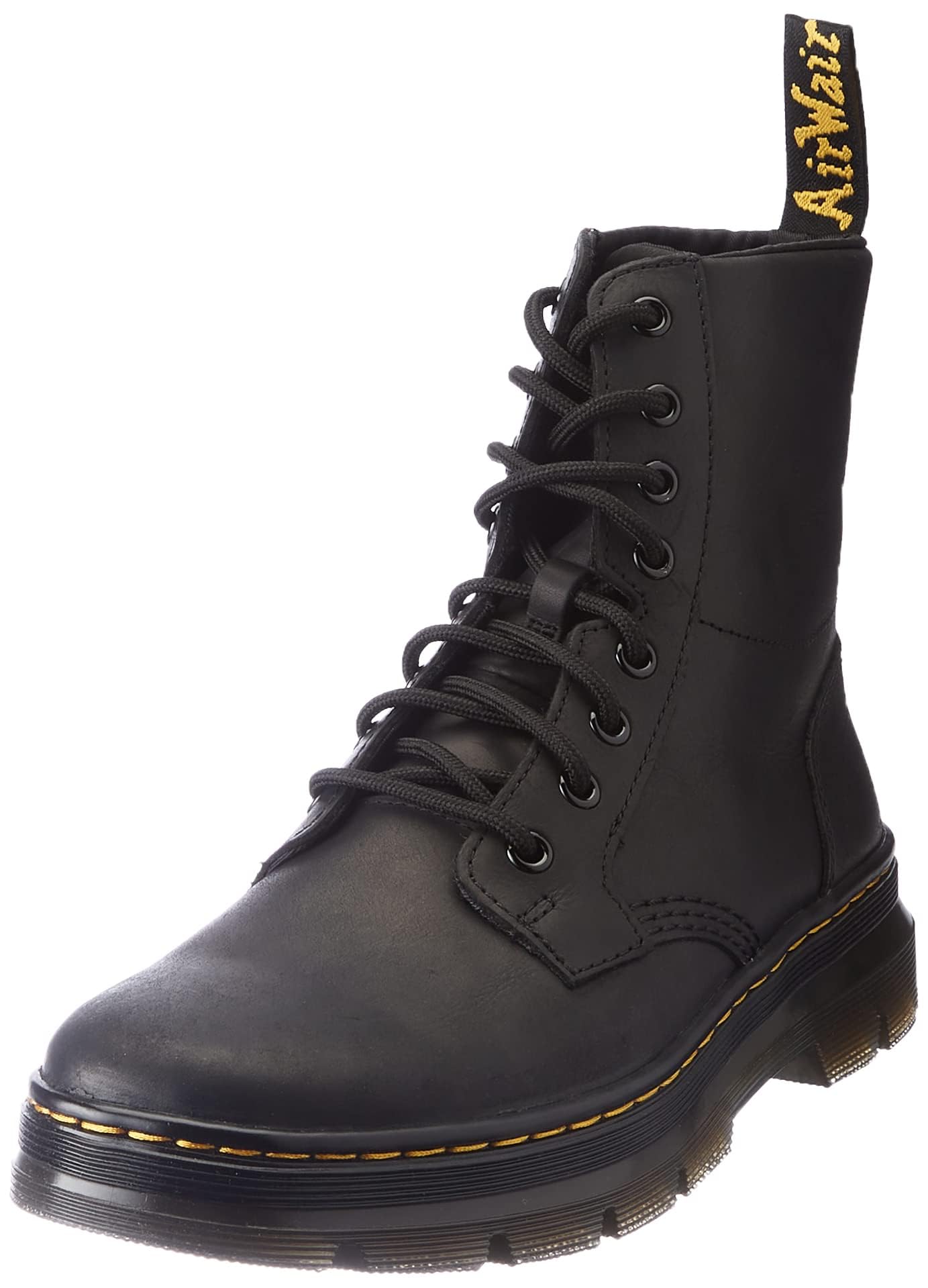 Dr. Martens Unisex Leather Combat Boots for Men & Women - Stylish & Durable Footwear for Casual Outfits, Work & Outdoor Adventures