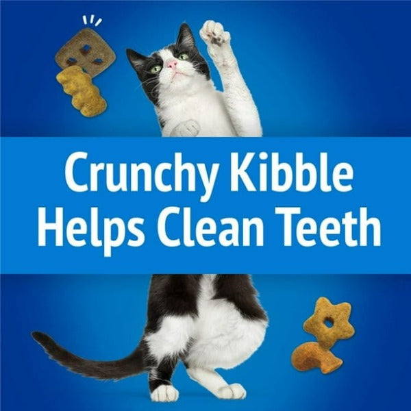 Friskies Party Mix Ocean Crunch Cat Treats - Healthy Seafood Flavor Snacks for Cats - Perfect for Training, Rewards & Playtime