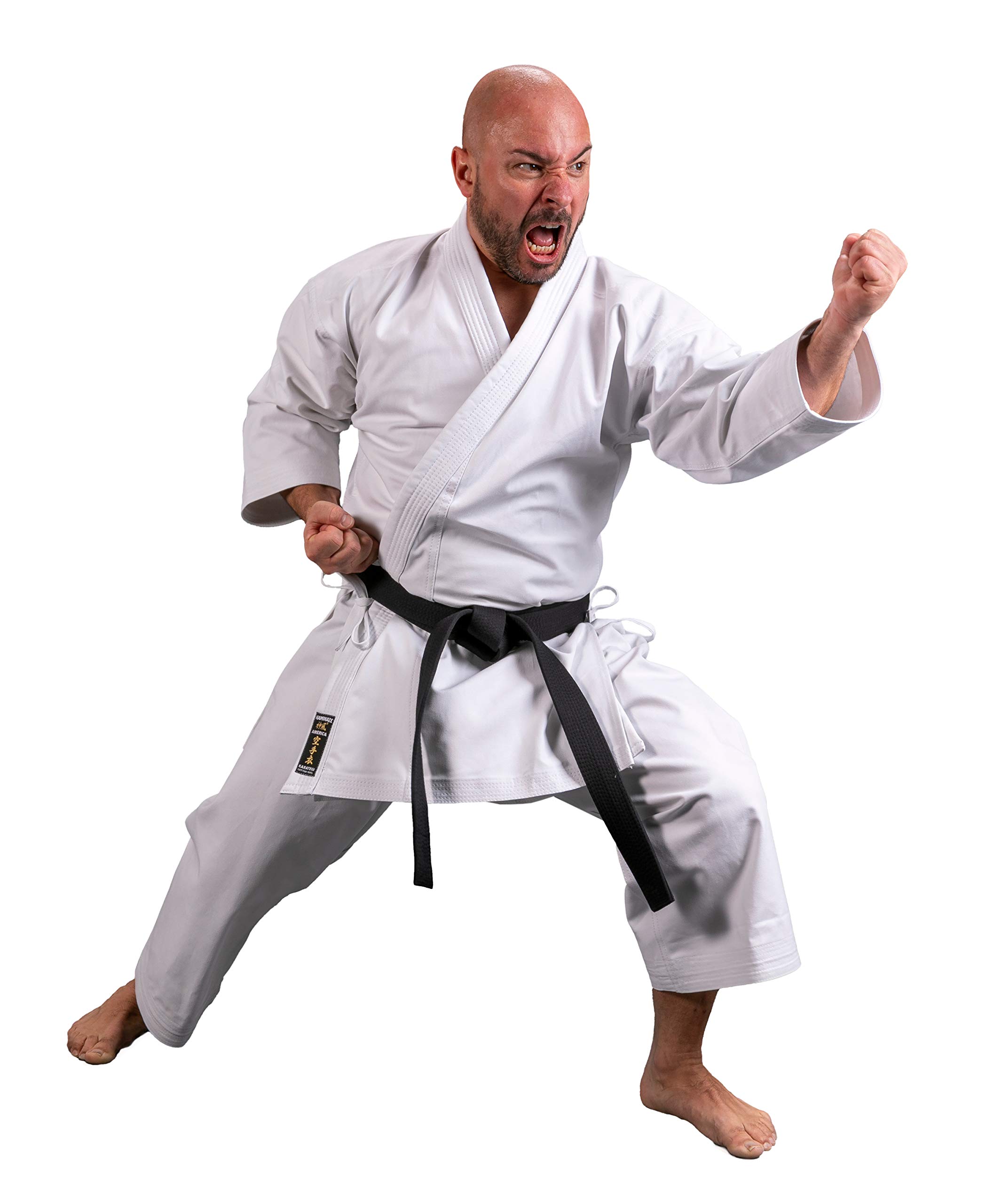 Premium American Karate Gi Uniform - 100% Cotton White Martial Arts Training Outfit for Kids & Adults - Perfect for Dojo Practice, Karate Classes and Taekwondo Tournaments