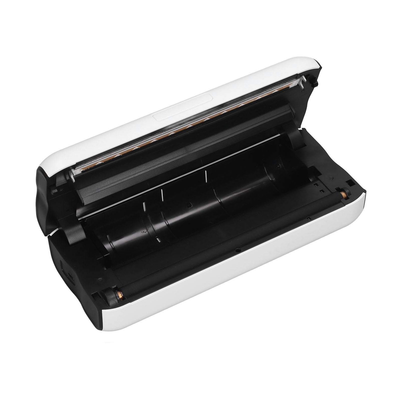 YWBL-WH Portable A4 Thermal Printer - Inkless, Rechargeable with 2500mAh Battery, Compatible with iOS - Direct Printing for Labels, Receipts & Documents | Perfect for Home Office, Shipping & Retail Businesses