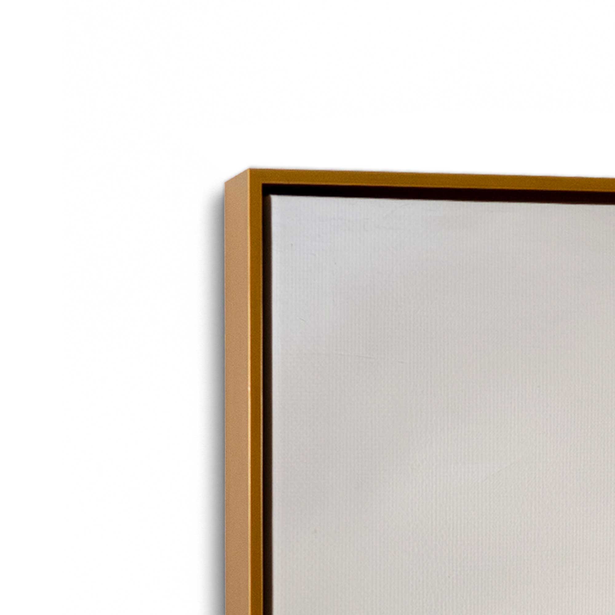 Gentle Gilded Gust III Canvas Wall Art Print - Modern Abstract Painting for Living Room, Bedroom & Office Decor
