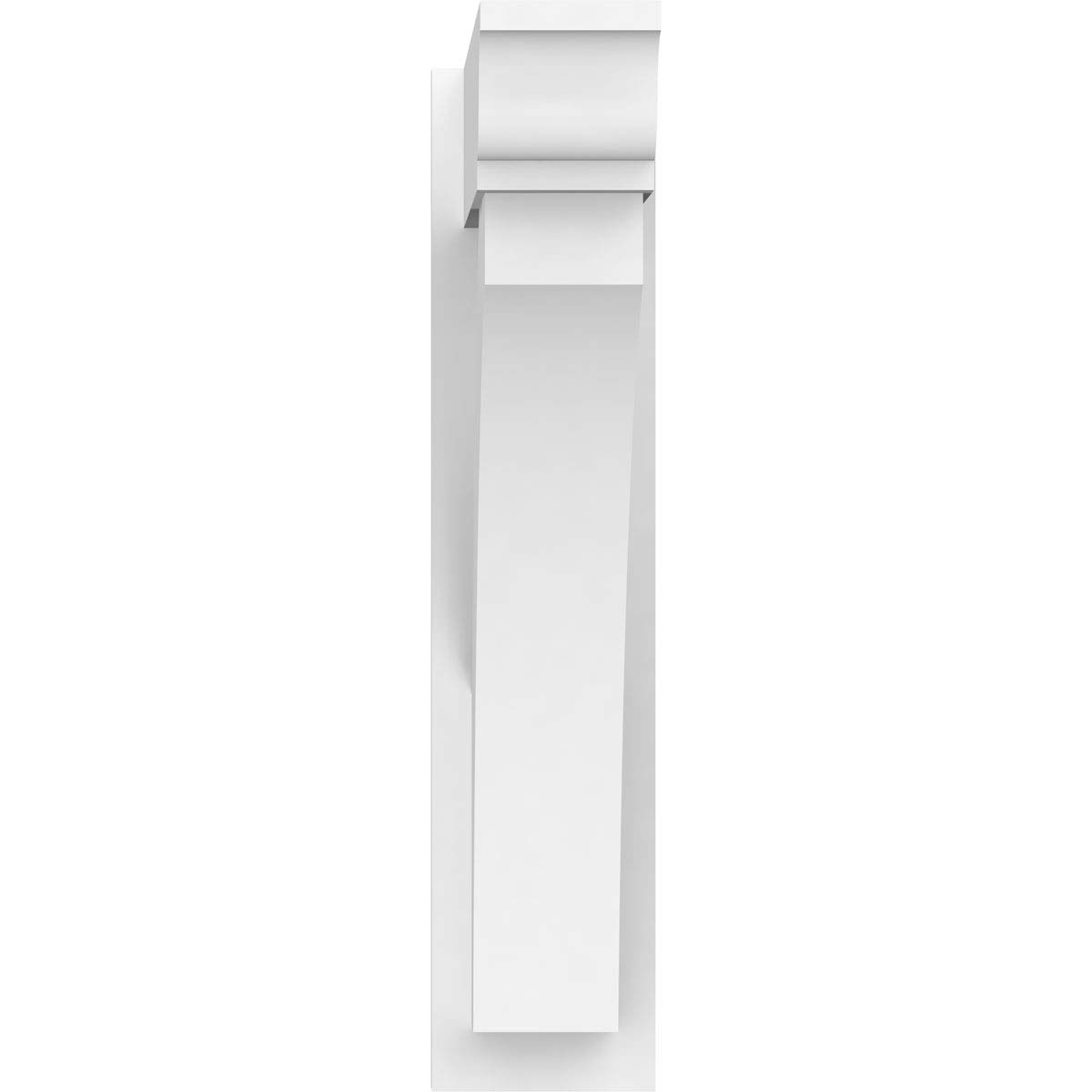 Ekena Millwork OUTP07X24X32THR01 Thorton Architectural Grade PVC Outlooker with Traditional Ends - 7
