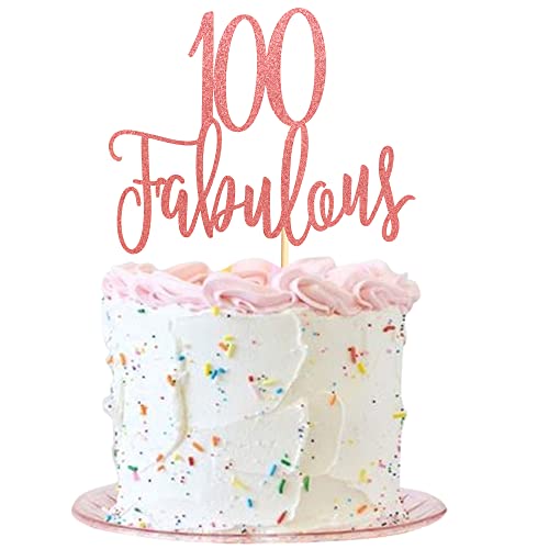 Rose Gold Fabulous 100