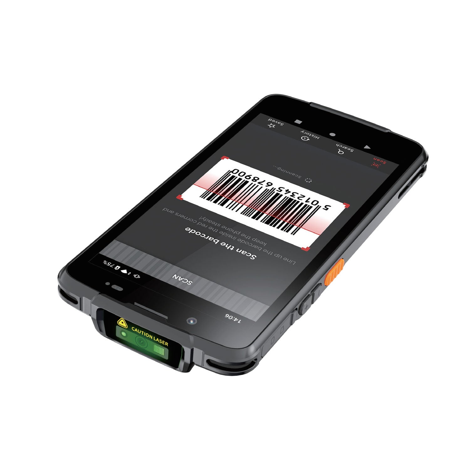 Q700 EU PDA Scanner - High-Speed Barcode Reader for Retail, Warehouse & Logistics | Durable Handheld Device for Inventory Management & Mobile Data Collection