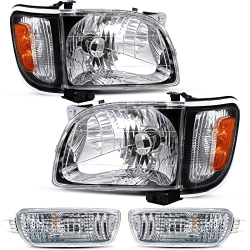 Chrome Housing Amber Reflector