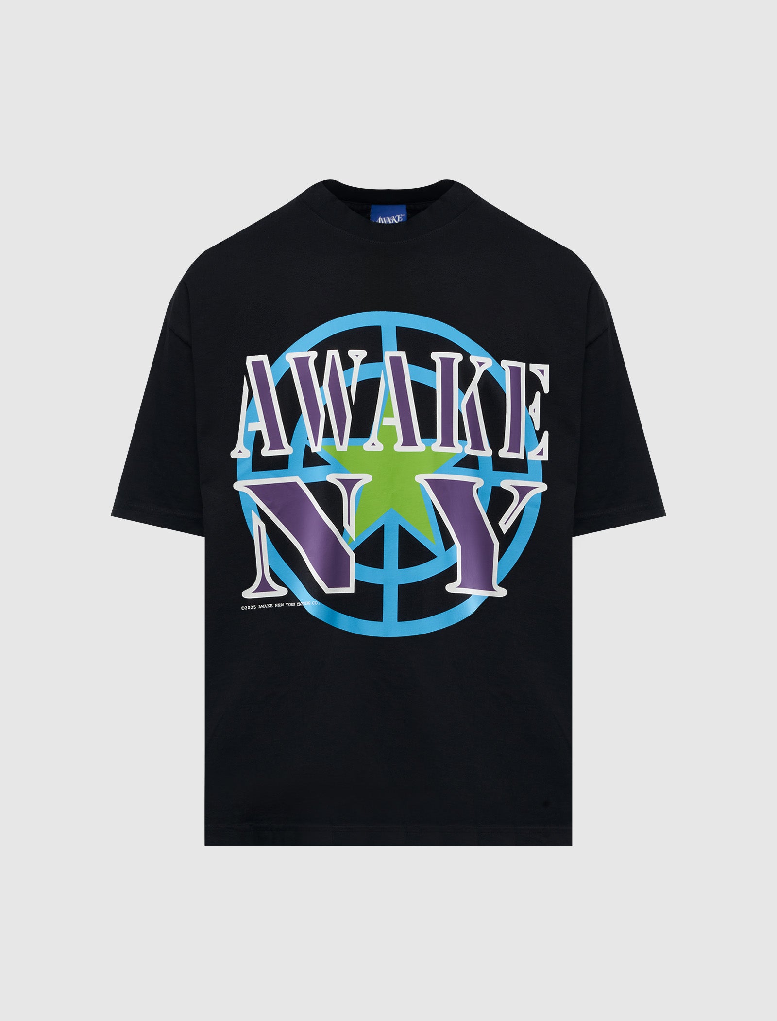 Awake NY Crosshair Short Sleeve T-Shirt for Men - Streetwear Graphic Tee for Casual Wear & Urban Fashion
