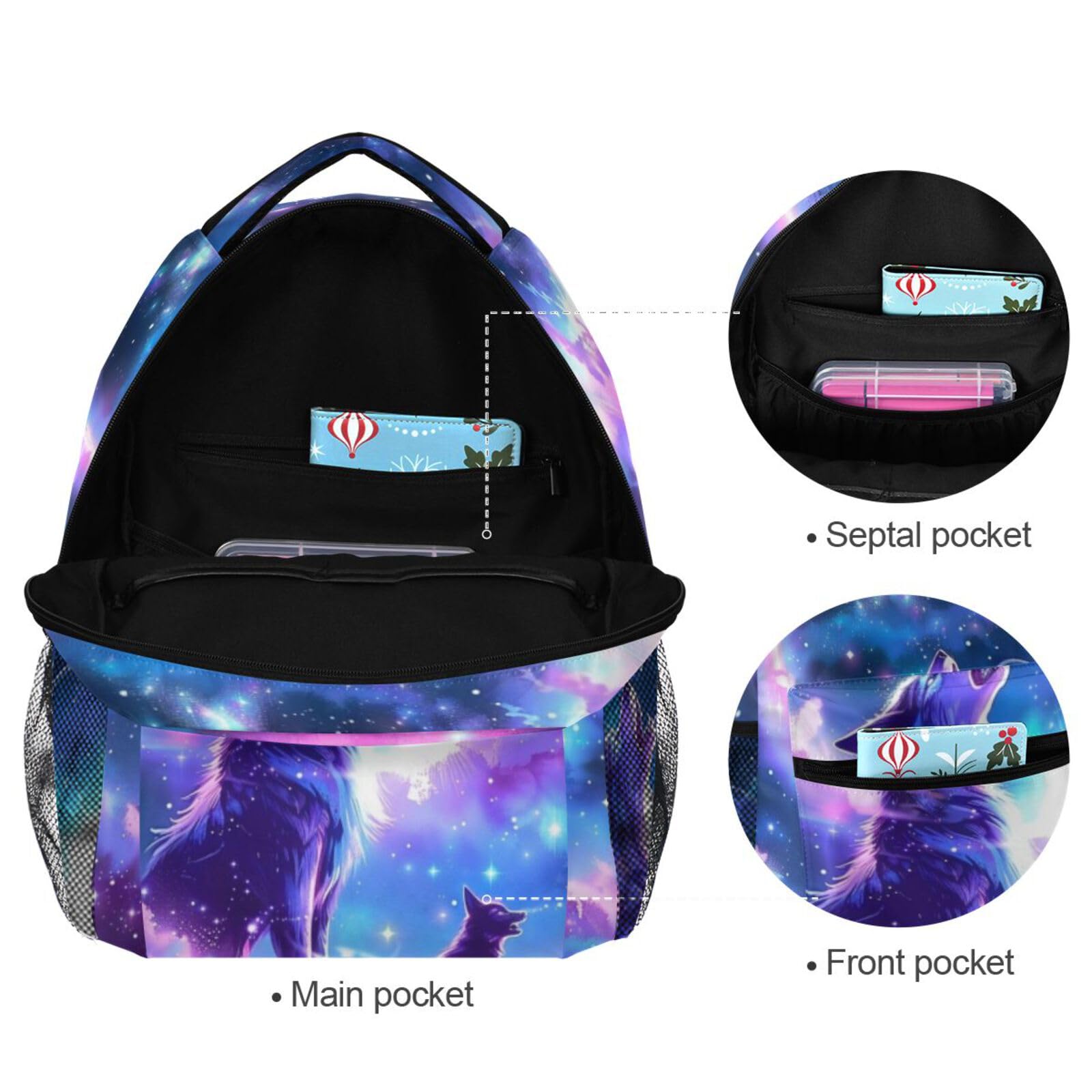 Kcldeci Laptop Backpack for Kids - Waterproof School Bookbag with USB Charging Port, Lightweight Durable Backpacks for Boys & Girls - Perfect for School, Travel & Daily Use