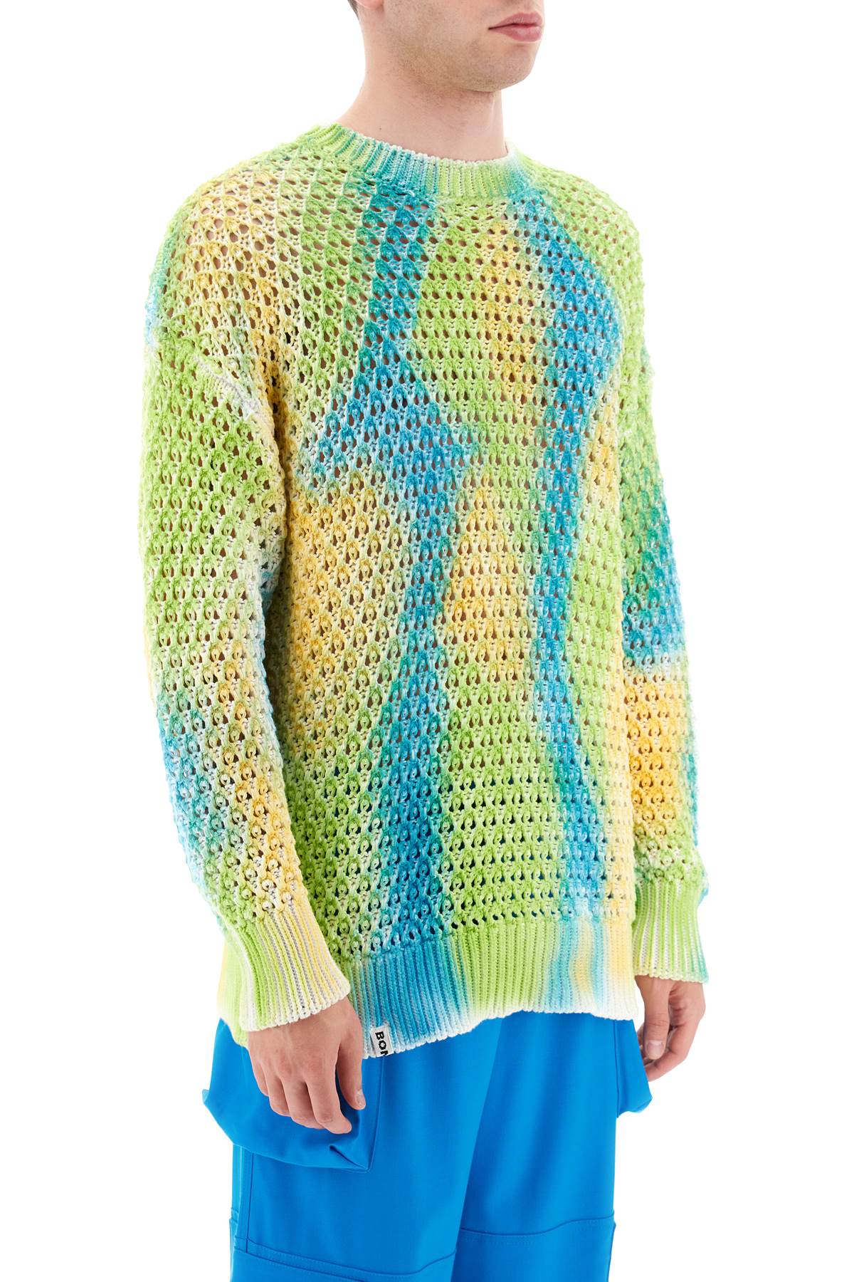Stylish Bonsai Print Crew Neck Sweater for Men & Women - Trendy Casual Pullover for Fall & Winter - Perfect for Daily Wear, Office, and Outdoor Activities