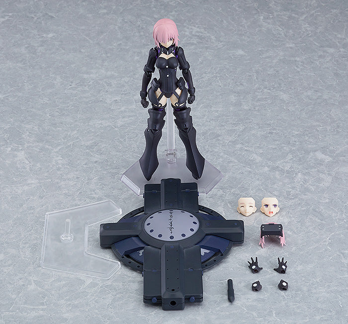 Figma #502 Shielder Mash Kyrielight (Ortinax) Fate/Grand Order Action Figure - Collectible Anime Character Model for Display & Cosplay Props
