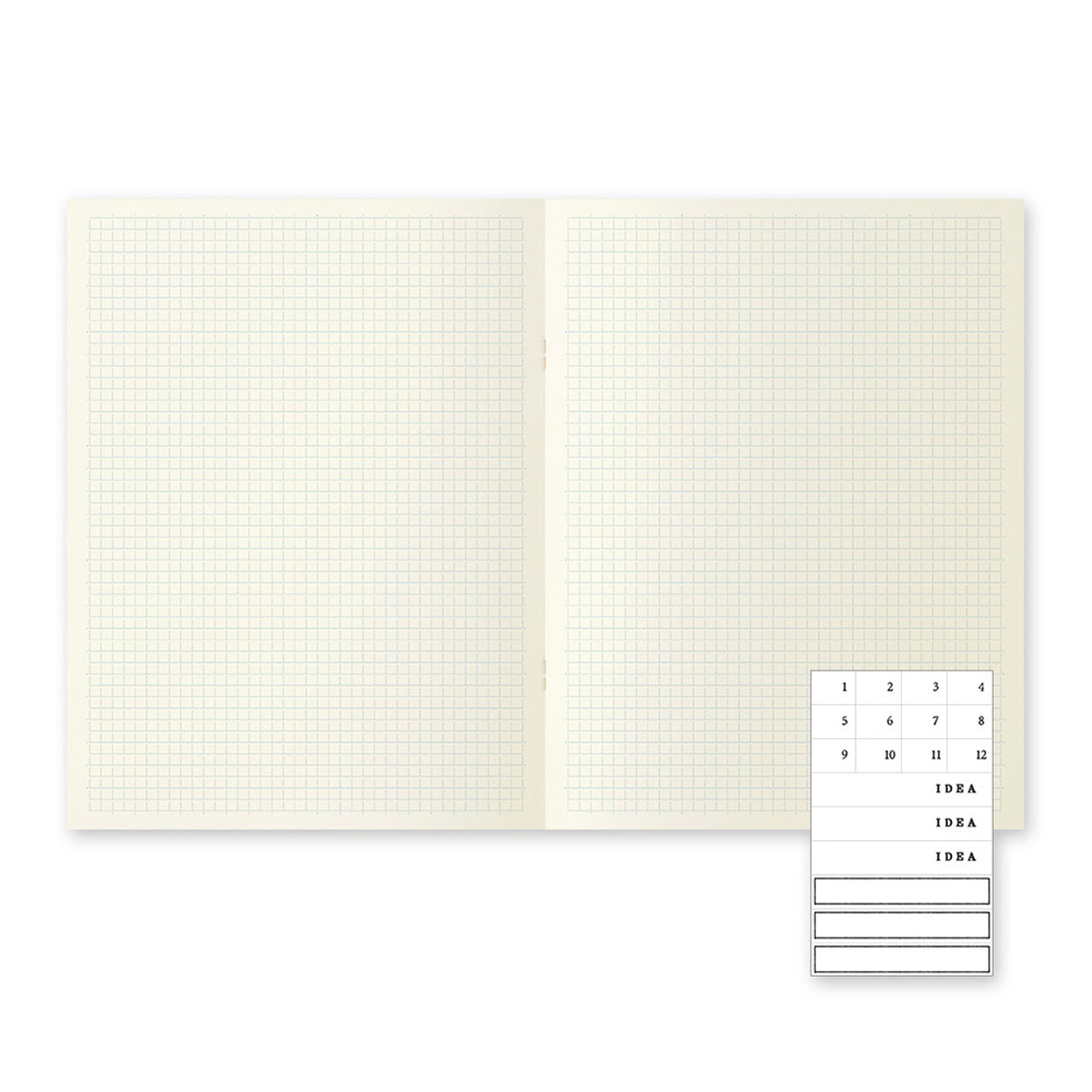 MD Notebook Light A4 - Premium Lined Journal for Writing, Note Taking & School - Perfect for Students, Office & Travel Use