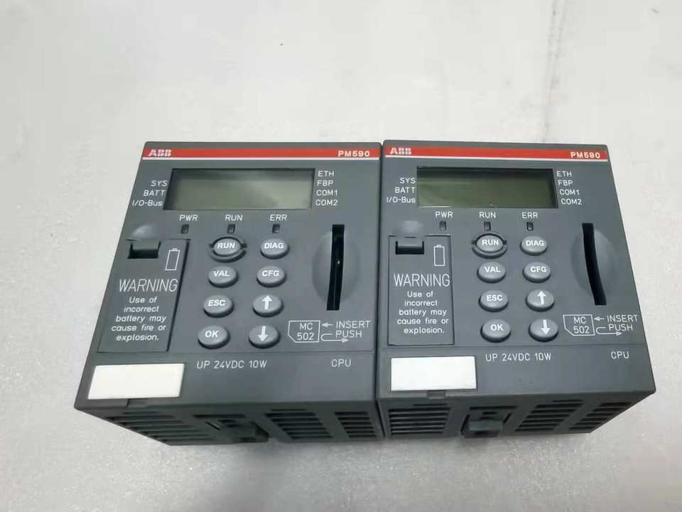 Original ABB PM590 ETH D5 1SAP150000R0270 Industrial Automation Module - 100% Genuine & Tested for Reliable Performance | Used in PLC Systems, Manufacturing Control, and Process Automation