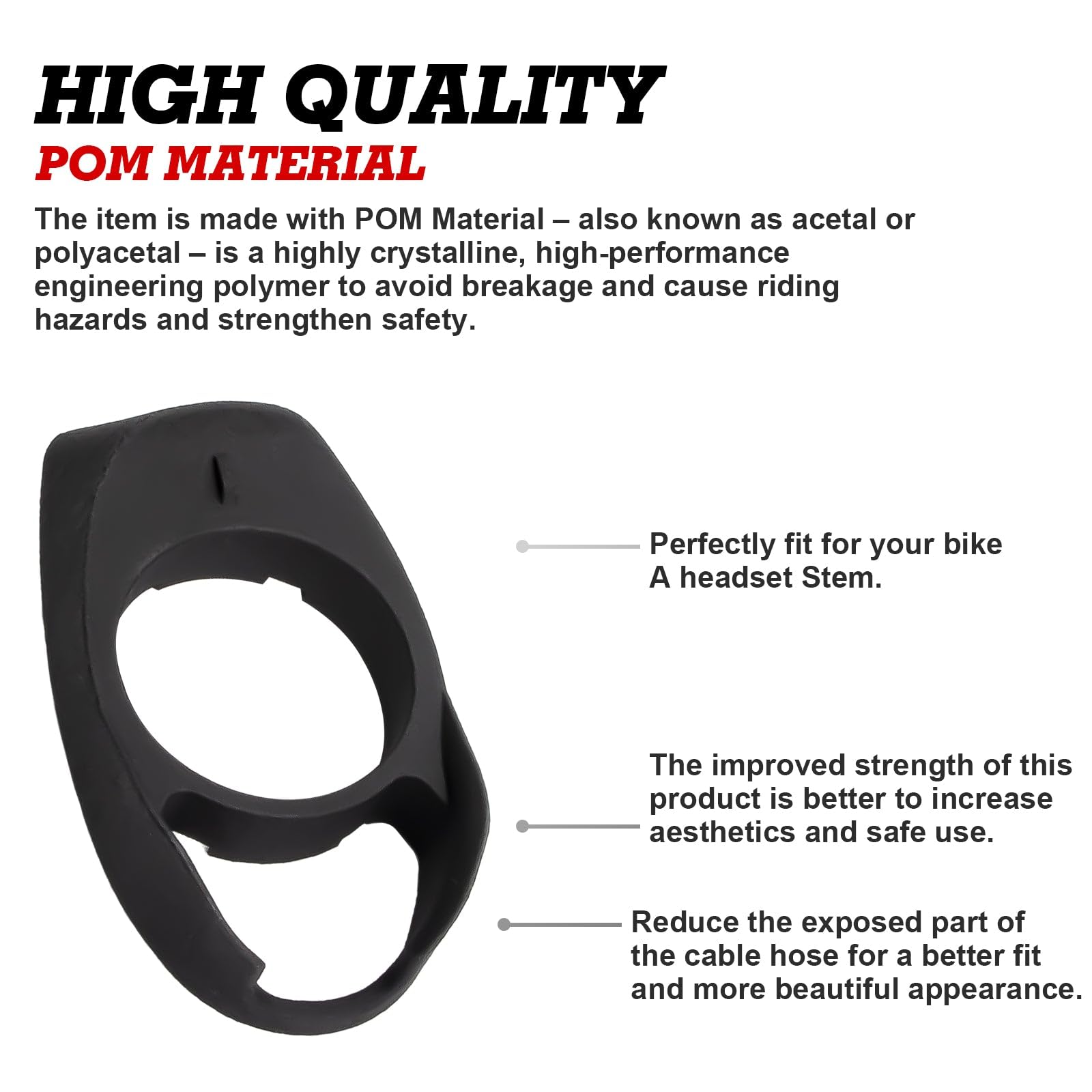Xotic Tech Bicycle Headset Spacer Adapter - Compatible with Specialized Venge Cockpit & SL8 Handlebar | Roval Rapide Stem Spacer | Road Bike Upgrade for Enhanced Aerodynamics & Comfort | Perfect for Racing & Long-Distance Cycling