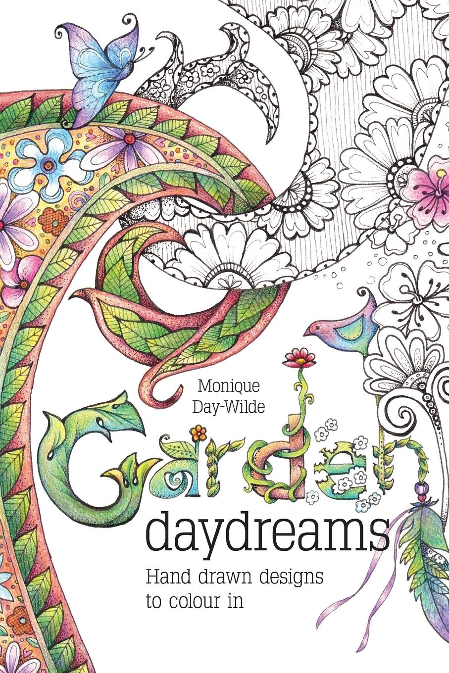 Garden Daydreams Coloring Book - Hand Drawn Floral Designs for Adults | Stress Relief & Mindfulness Activity | Perfect for Relaxation, Art Therapy & Creative Hobbies