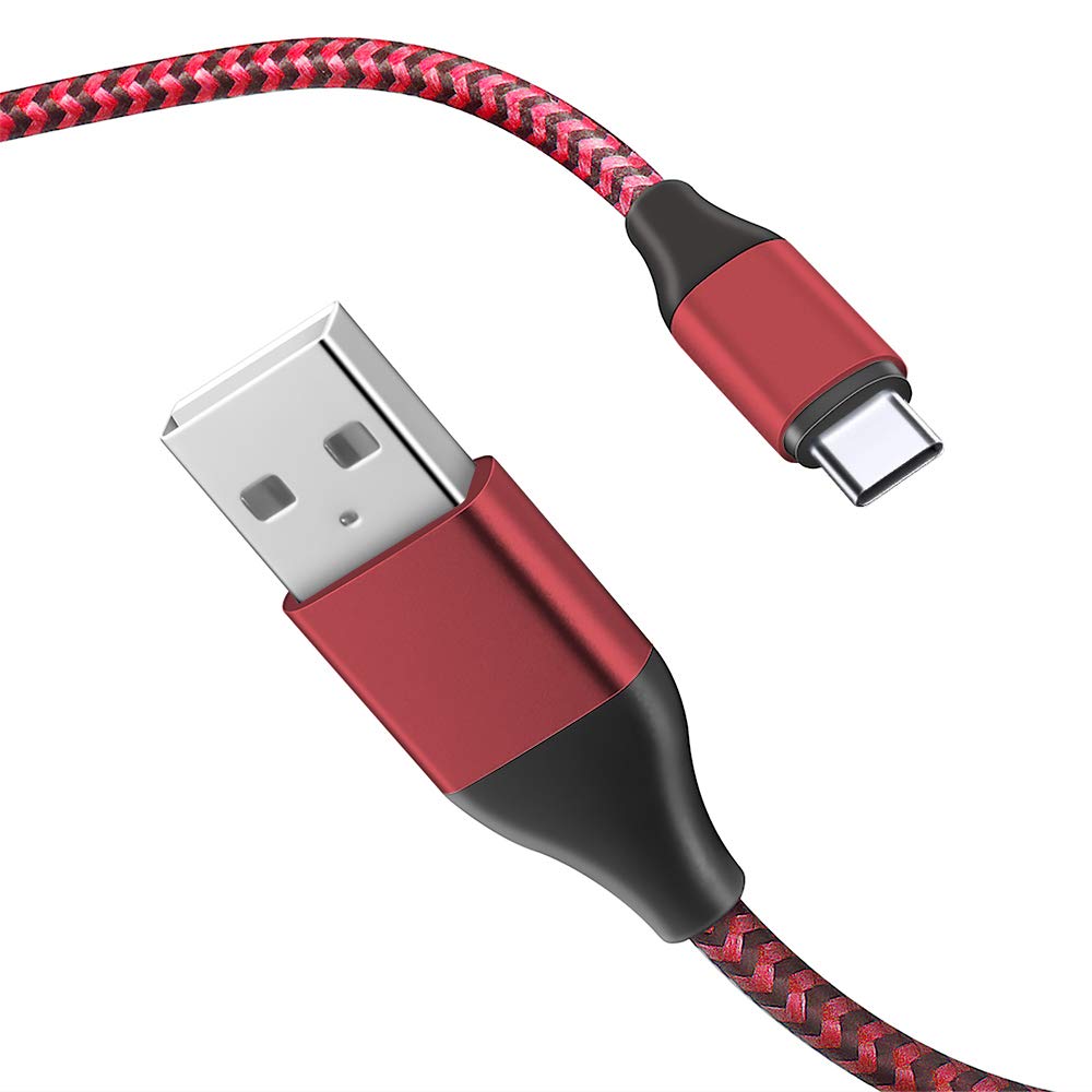 2-Pack USB Type C Charger Cable 6FT & 10FT Fast Charging Cord for Samsung Galaxy Tab S7/S7 FE/S6/S5E/S4/S3/Tab A7/Tab A 10.1 & Galaxy S10/S9/S8 Plus - Perfect for Home, Office & Travel Charging