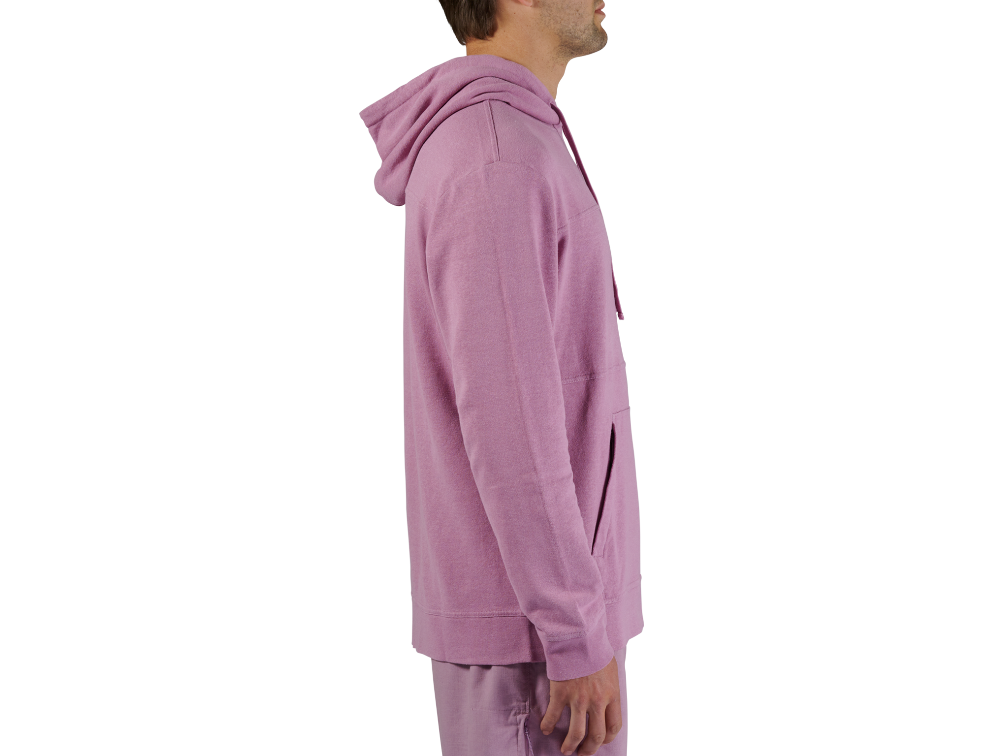 Sunset Hemp Hoodie for Men | Eco-Friendly Organic Cotton Pullover | Casual Streetwear & Outdoor Activities