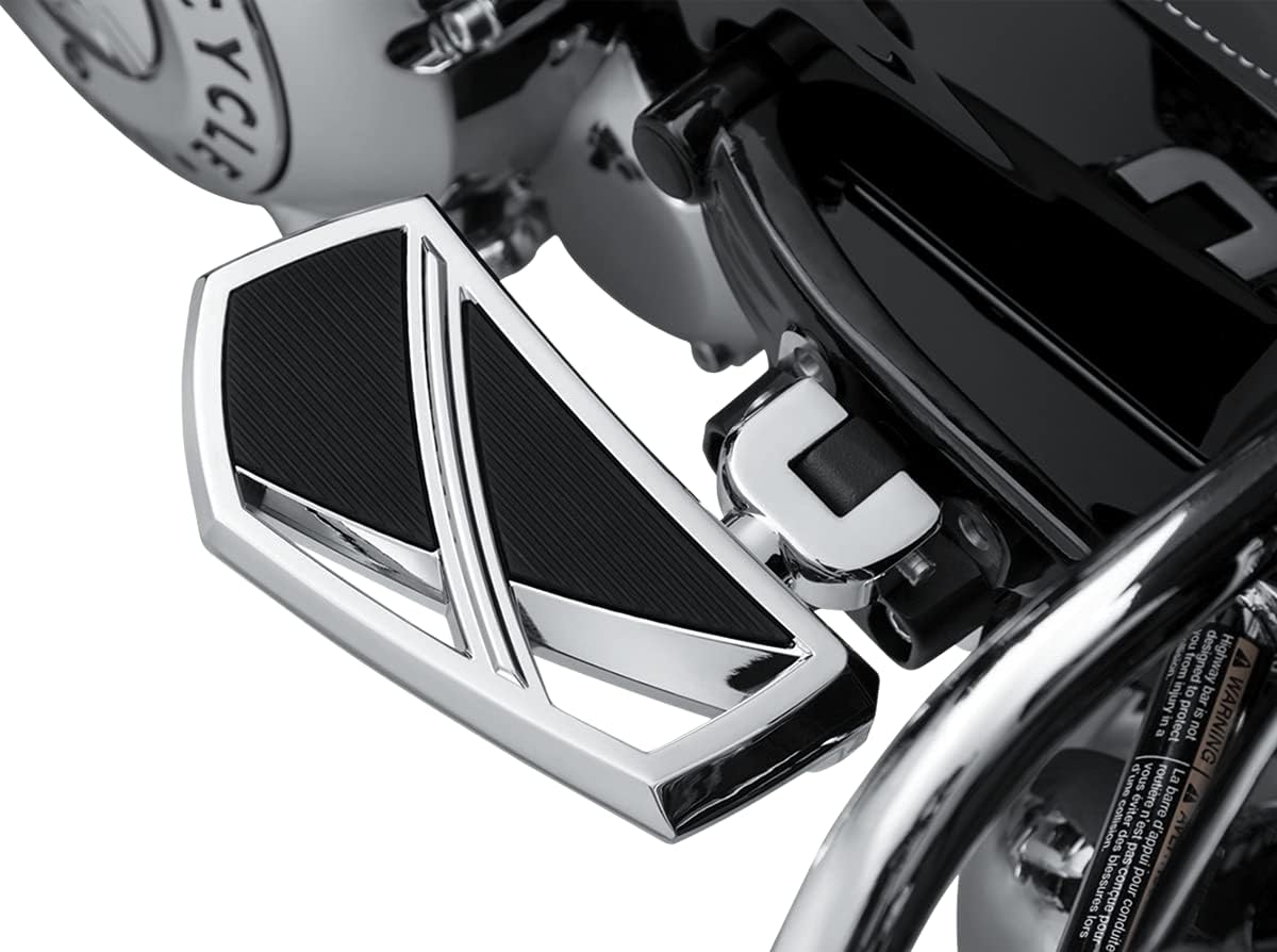 Kuryakyn Phantom Mini Running Boards for Motorcycles - Chrome Plated for Harley, Honda, Yamaha - Enhances Style & Safety for Cruisers & Touring Bikes