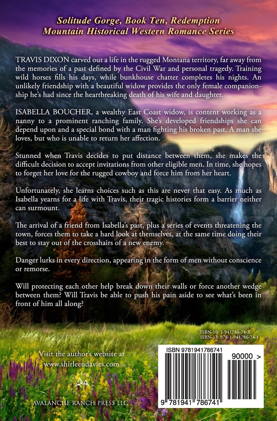 Solitude Gorge: Redemption Mountain Historical Western Romance Novel - Perfect for Book Clubs & Western Fiction Lovers
