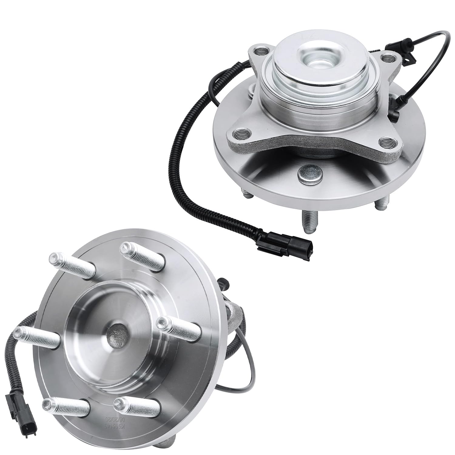 Detroit Axle - 6pc Front Wheel Bearing & Hub Assembly, Lower Ball Joints and Sway Bar Link Kit for 2011-2014 Ford F-150, Expedition, Lincoln Navigator (6 Lug 2WD Only) - Replacement Suspension Parts for Smoother Ride & Better Handling