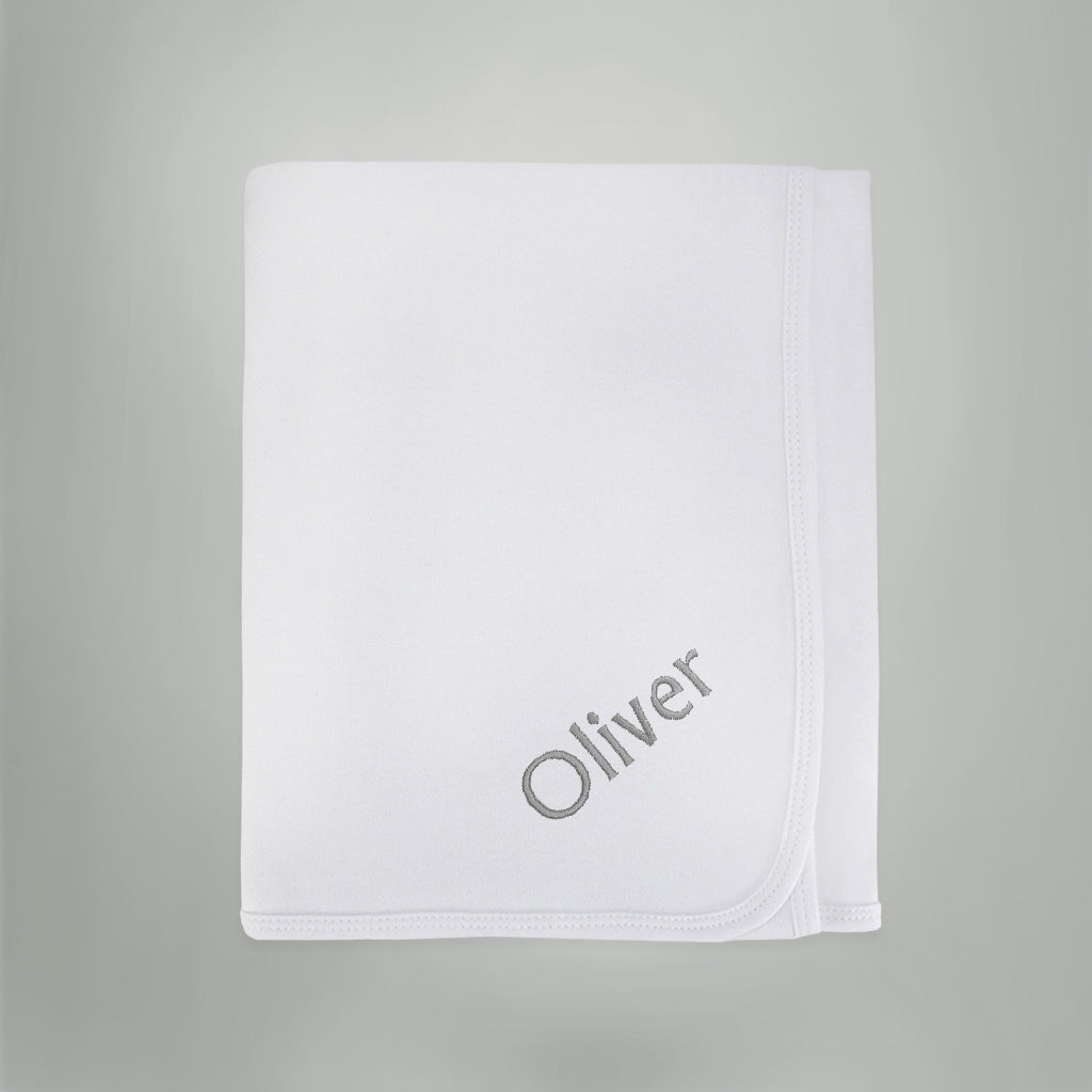 Custom Personalized Snuggle Wrap Blanket - Soft Cozy White Fleece Throw for Adults - Perfect for Gifts, Movie Nights & Relaxation at Home