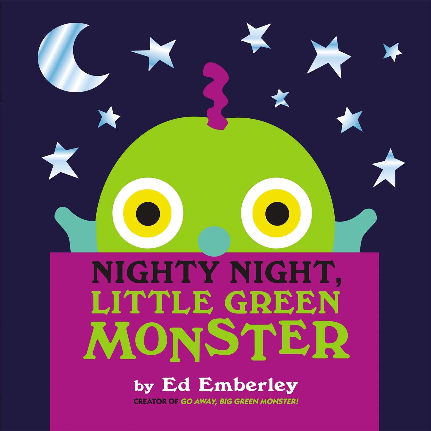 Goodnight Little Green Monster - Cute Bedtime Story Book for Kids | Perfect for Bedtime Reading and Nursery Decor