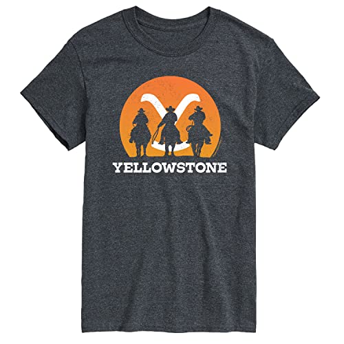 Yellowstone Cowboy Sunset - Heather Charcoal
