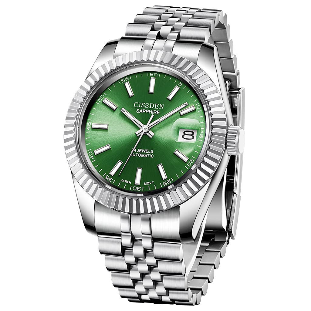 Men's Automatic Watch NH35A Sapphire Stainless Steel - Sport & Fashion