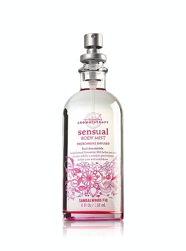 Bath & Body Works Aromatherapy Sensual Sandalwood Fig Body Mist 4 Fl oz - Relaxing Fragrance for Stress Relief & Self-Care, Perfect for Spa Days & Nighttime Routine