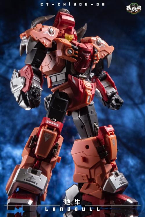 Cang Toys CT Chiyou 02 Landbull Collectible Action Figure - Highly Articulated Robot Toy for Display, Photography & Play - Perfect for Anime Fans & Collectors
